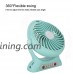 Beanhark Portable Fan  Mini Usb Rechargeable Fan with 2000mAh Power Bank and Flashlight Cooler Cooling Desktop Fan Mini.for Traveling Fishing Camping Hiking Backpacking Baby Stroller (Blue) - B071NM51G9